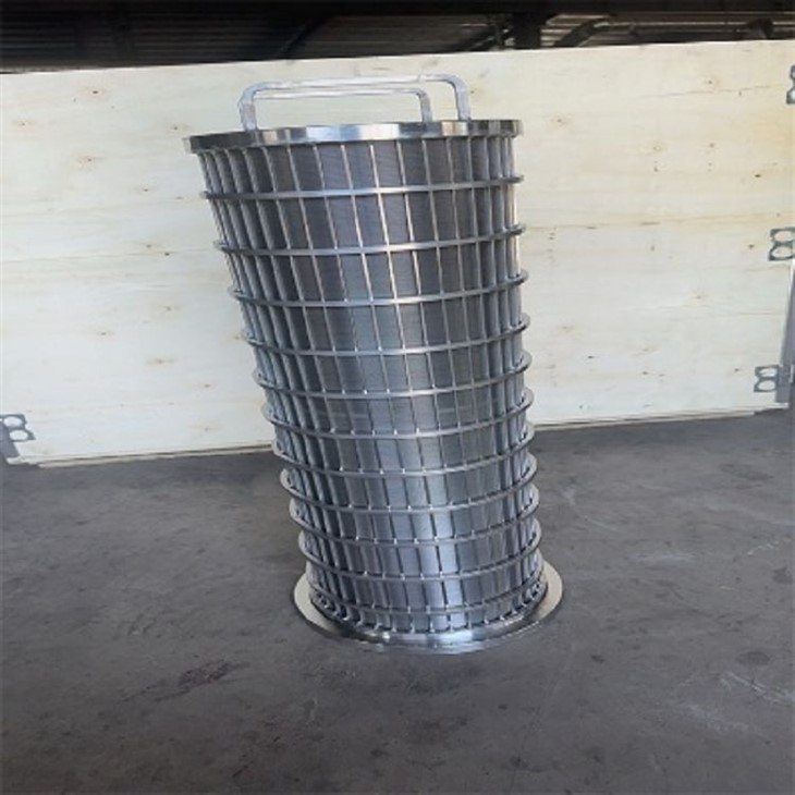 ท่อหน้าจอลวดลิ่มป้องกันการกัดกร่อน