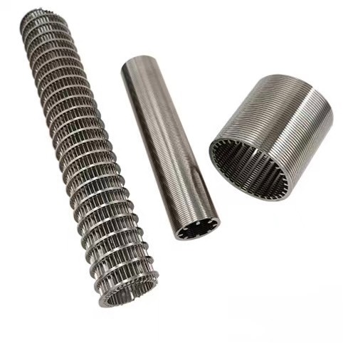 ท่อหน้าจอลวดลิ่มความแข็งแรงสูง